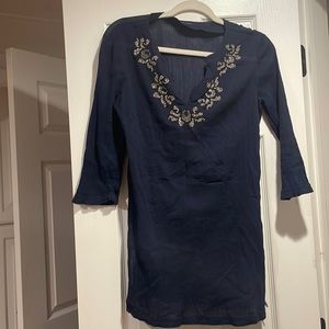 Tommy Hilfiger Navy Cover-up Dress